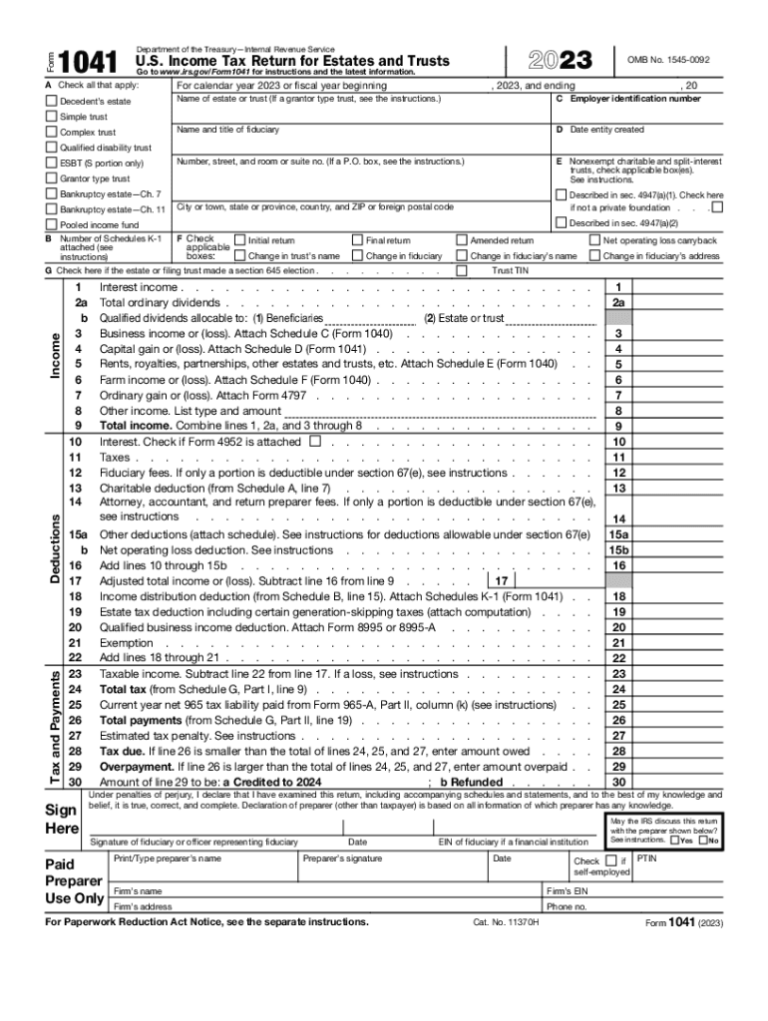 Free 1041 Extension Form Download: A Comprehensive Guide