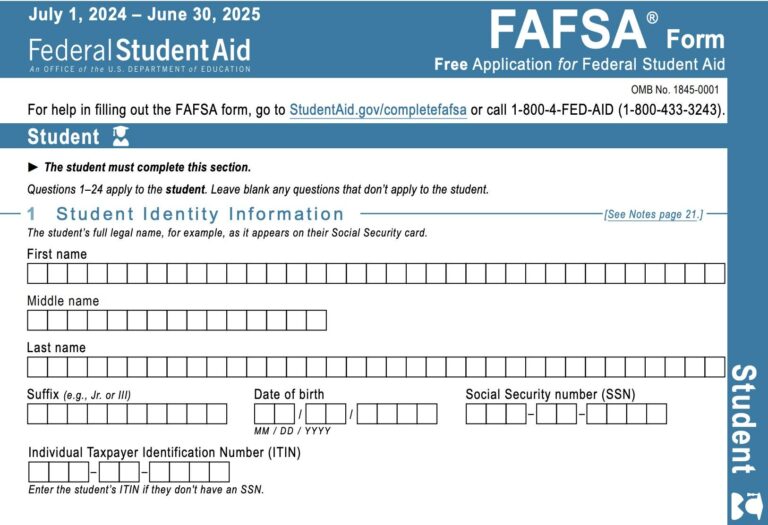 Free 2024-24 FAFSA Form Download: A Comprehensive Guide