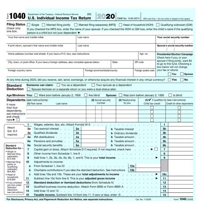 Free 2024 Form 1040 Form Download: A Comprehensive Guide