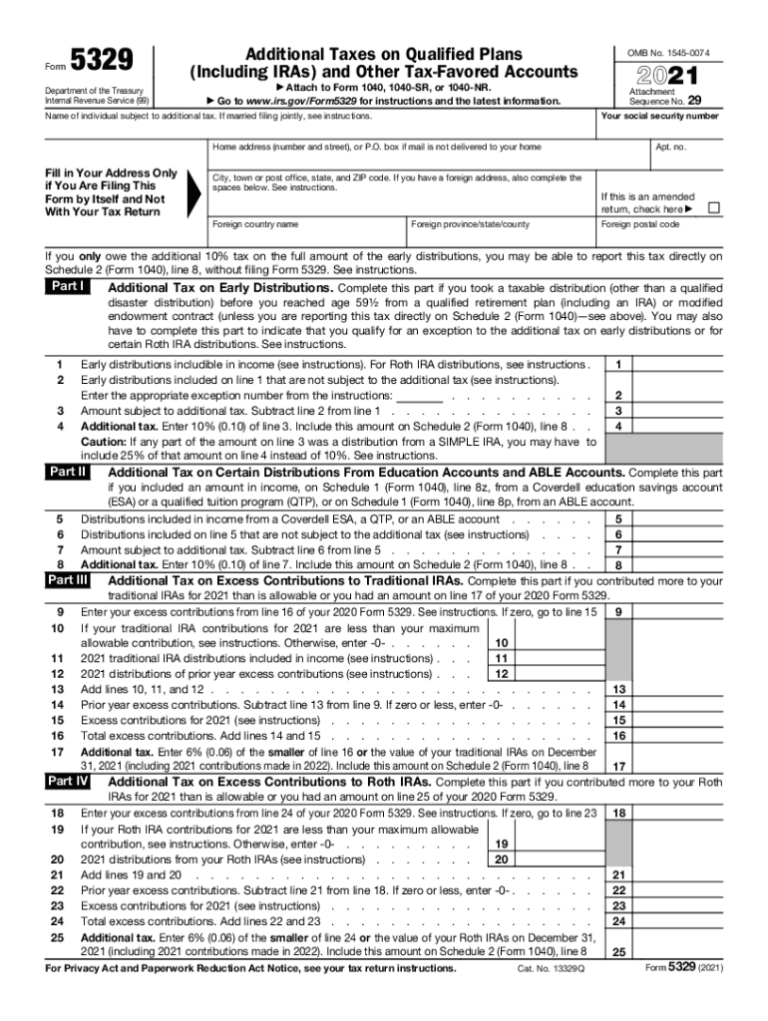 Free 2024 Form 5329 Download: Simplify Your Tax Reporting