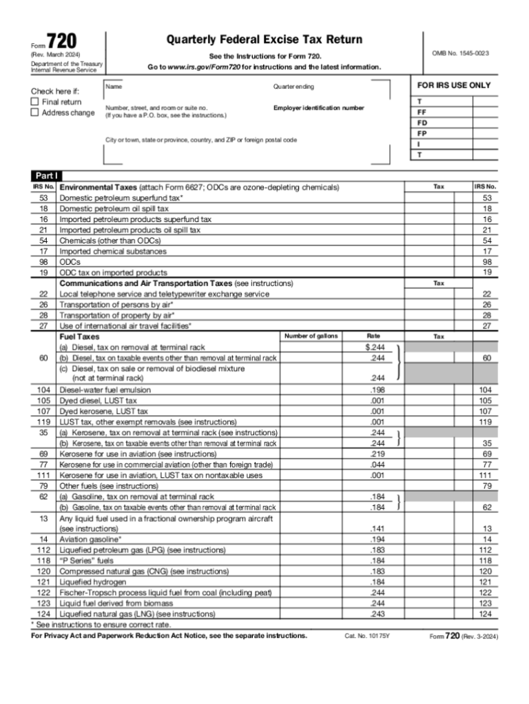 Free 2024 Form 720 Download: Essential Guide to Reporting Foreign Trusts and Assets