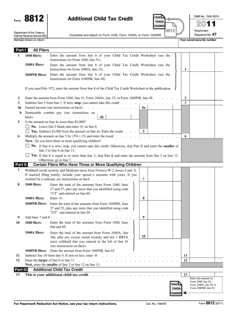 Free 2024 Form 8812 Download: Everything You Need to Know