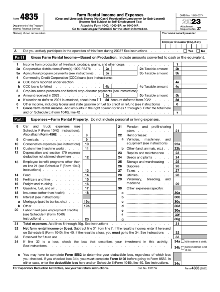 Free 4835 Irs Form Download: A Comprehensive Guide