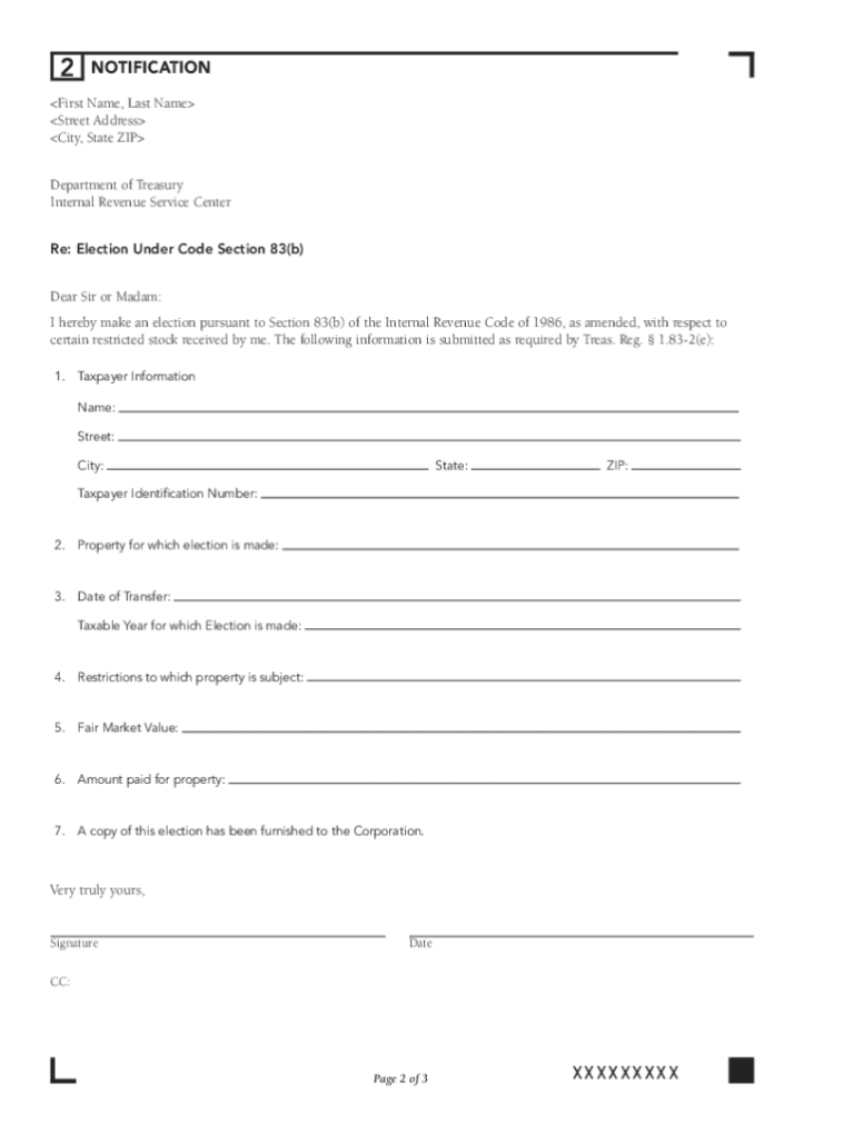 Free 83b Tax Form Download: A Comprehensive Guide