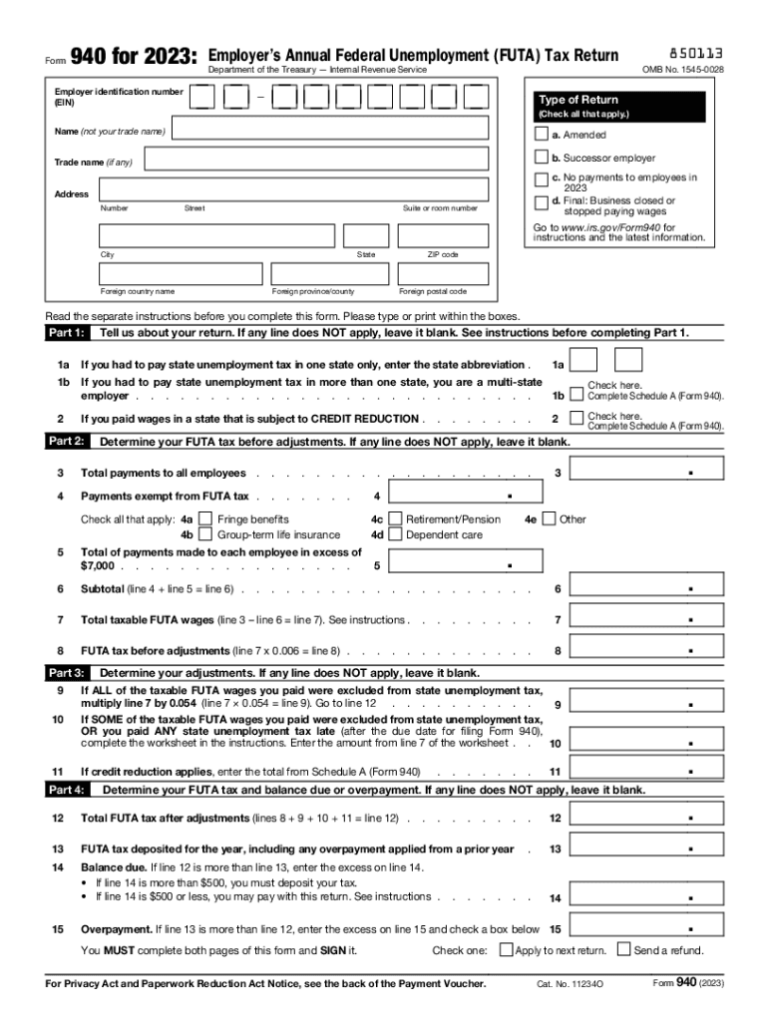 Free 940 Federal Form Download: A Comprehensive Guide