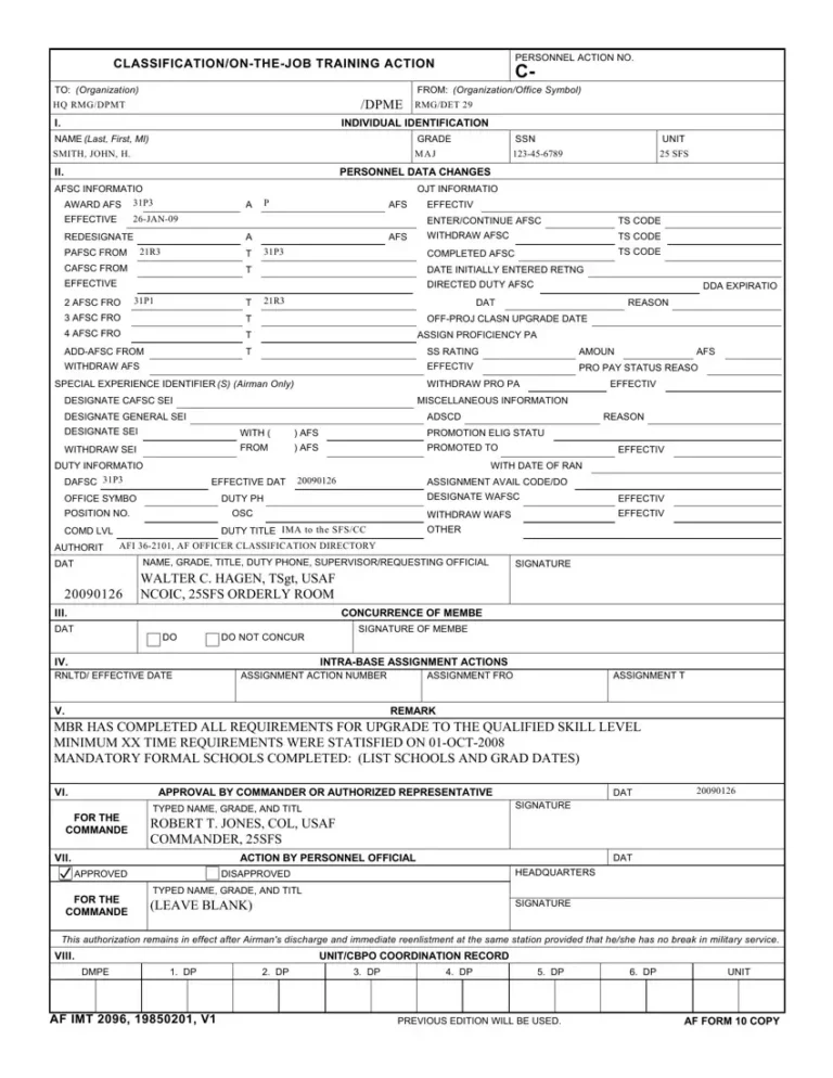 Free Af 2096 Form Download: A Comprehensive Guide