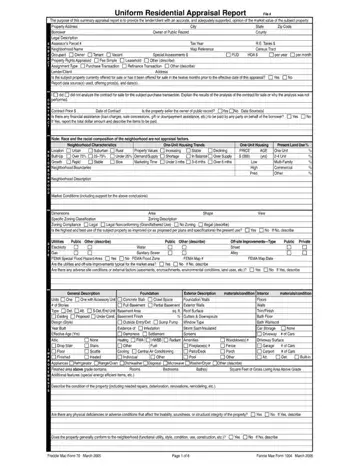 Free Appraisal 1004 Form Download: A Comprehensive Guide