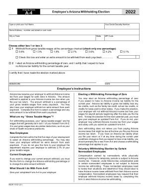 Free Arizona A-4 Form 2024 Download: A Comprehensive Guide