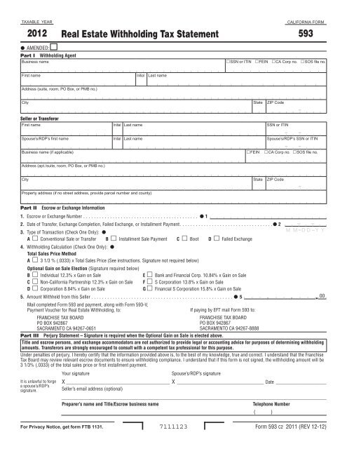 Free Ca 593 Form Download: A Comprehensive Guide to Access and Utilize ...