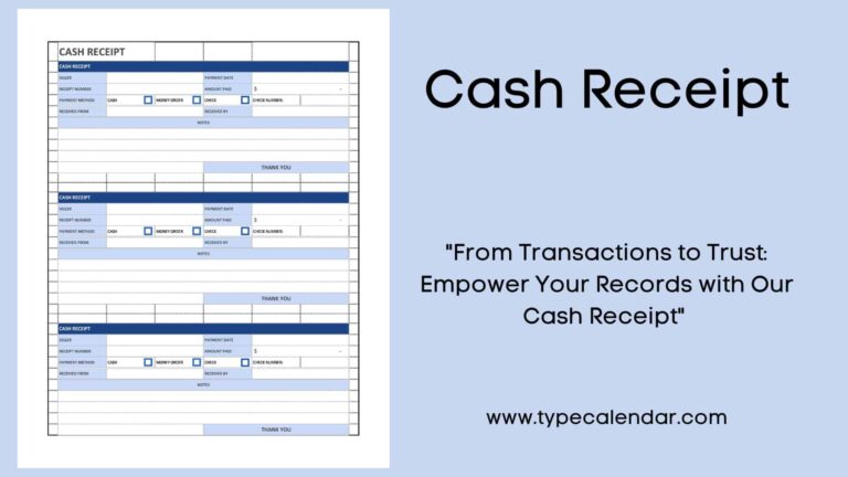 Free Cash Receipt Forms Download: A Comprehensive Guide for Efficient Record-Keeping