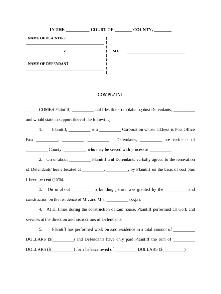 Free Cslb Complaint Form Download: A Comprehensive Guide to Filing Complaints Against Unlicensed Contractors