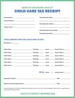 Free Daycare Tax Forms Download: A Comprehensive Guide