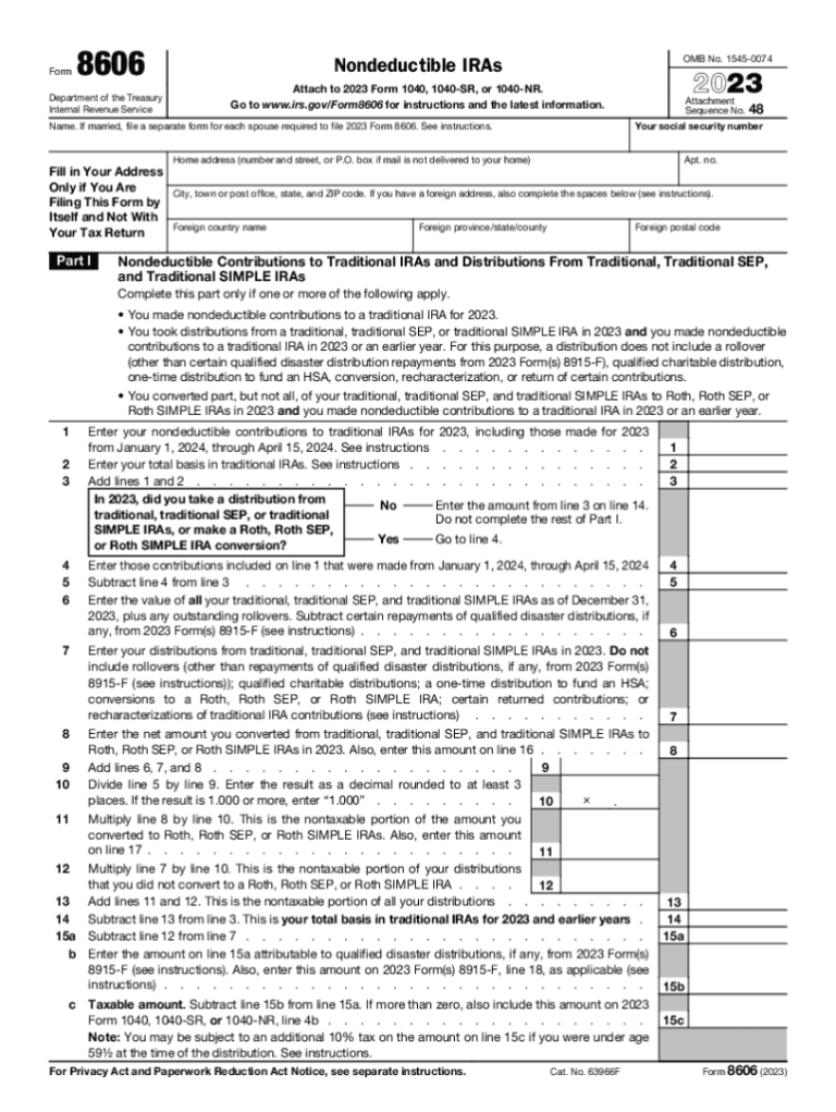 Free Form 8606 Instruction Download: A Comprehensive Guide