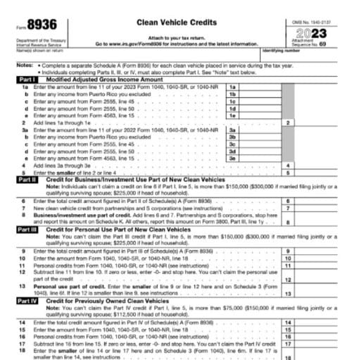 Free Form 8936 Example Download: A Comprehensive Guide - form.allcars ...