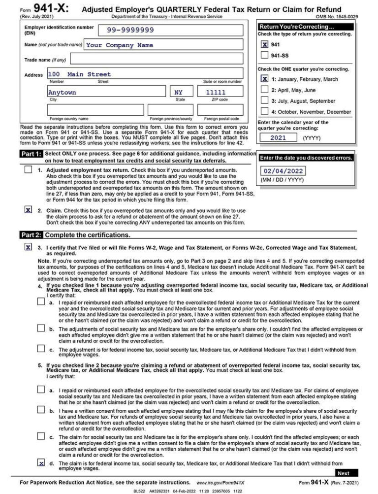 Free Form 941 Erc Download: A Comprehensive Guide