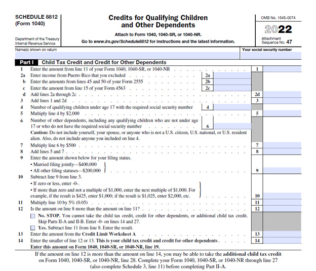 Free Form Schedule 8812 Download: A Comprehensive Guide