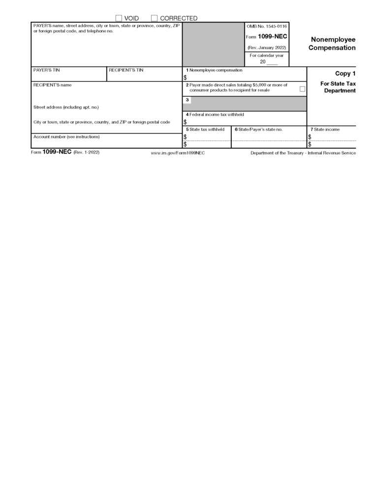 Free New Jersey 1099 Form Download: A Comprehensive Guide