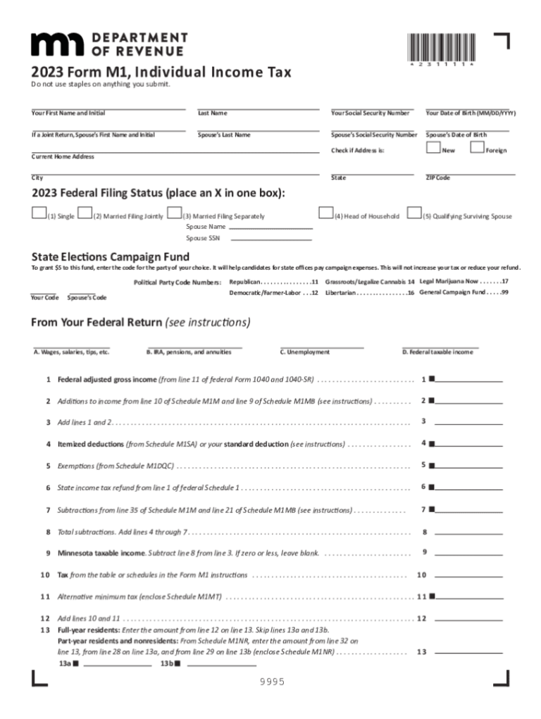 Free Tax Form M1 Download: A Comprehensive Guide to Filing and Benefits