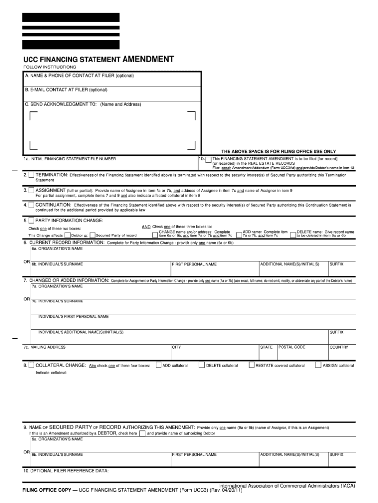 Free Ucc Termination Form Download: A Comprehensive Guide to Terminating UCC Filings