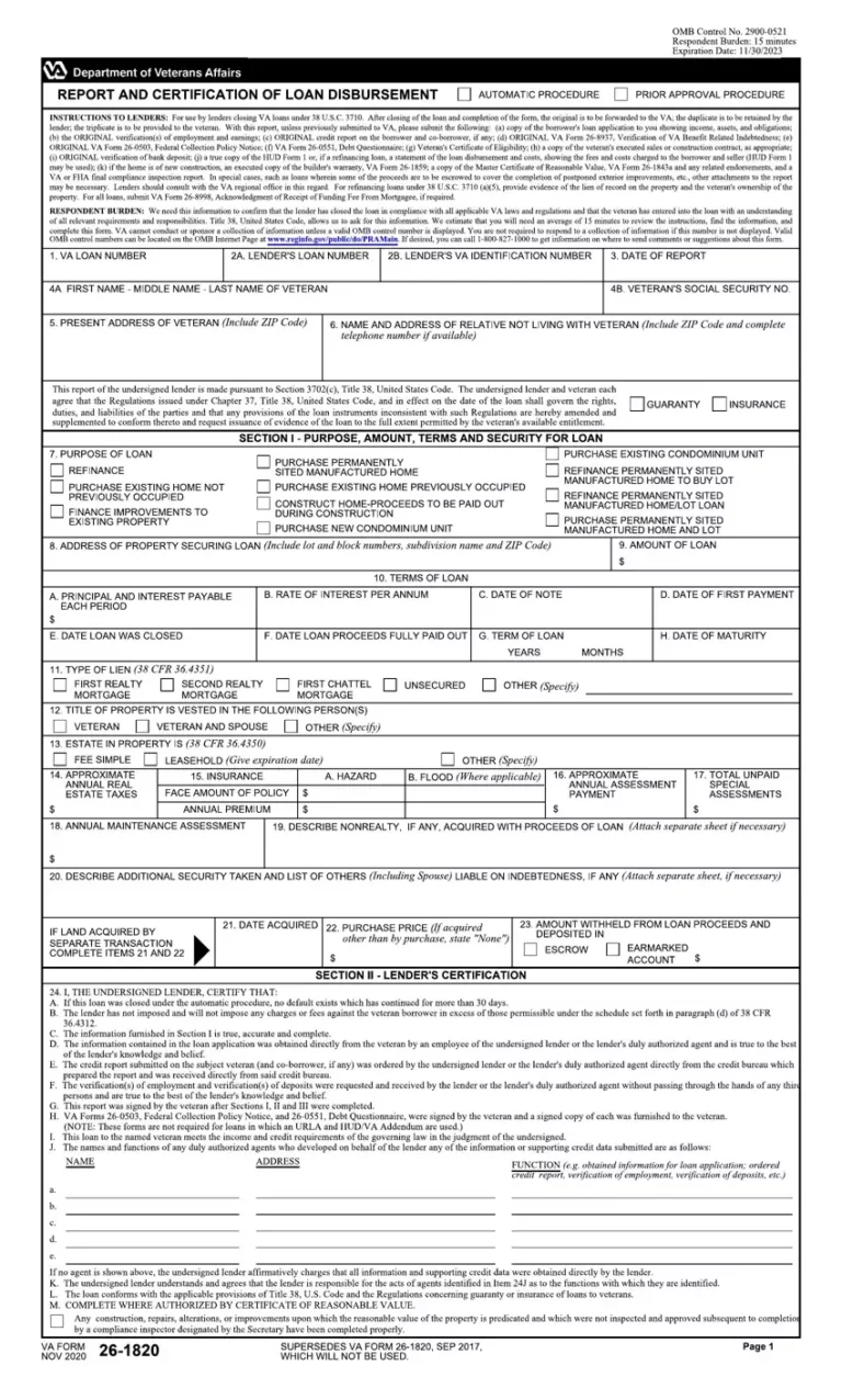 Free VA Form 1820 Download: A Comprehensive Guide