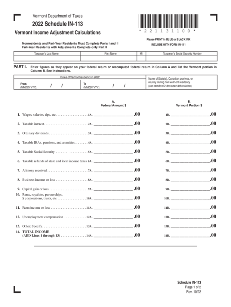 Free Vt Tax Forms Download: A Comprehensive Guide for Taxpayers