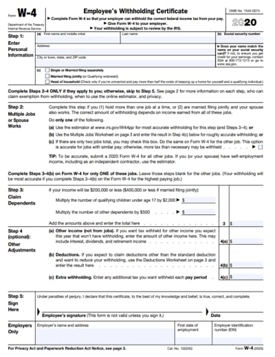 Free W4 Form PDF Download: A Comprehensive Guide