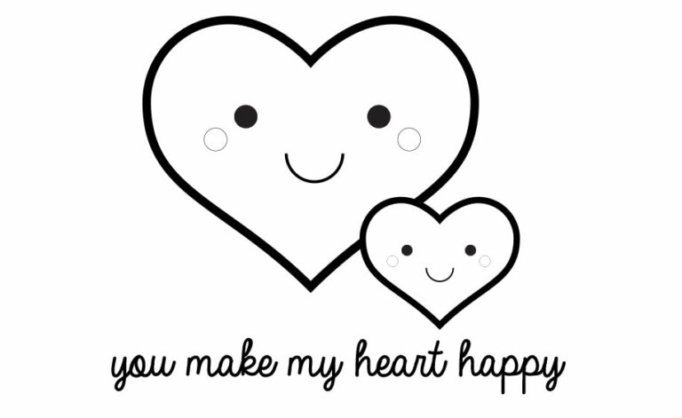 Free Printable Valentine’s Coloring Pages to Color Your Heart Out