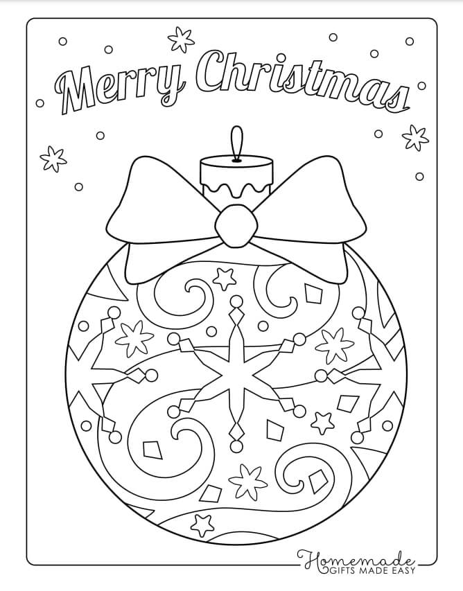 Merry Christmas Colouring Pages Printable: A Festive Activity for All Ages