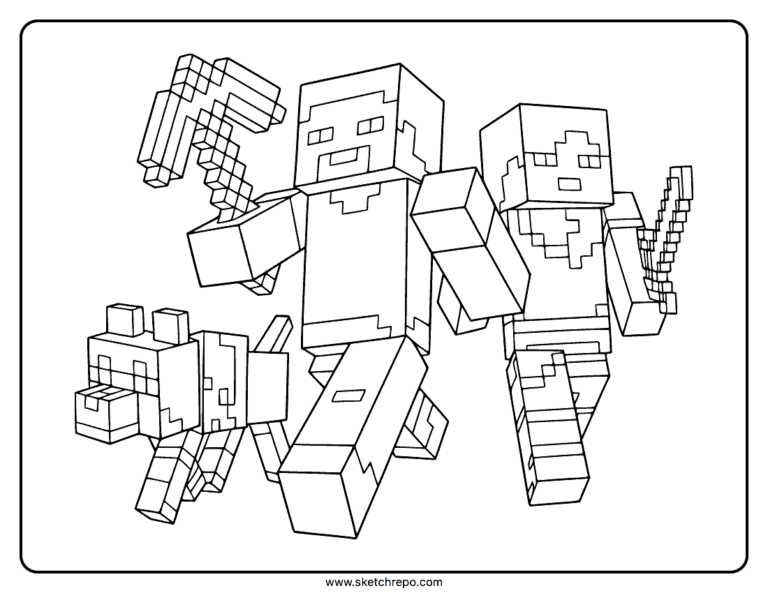 Minecraft Coloring Pages: Unleash Your Creativity and Imagination