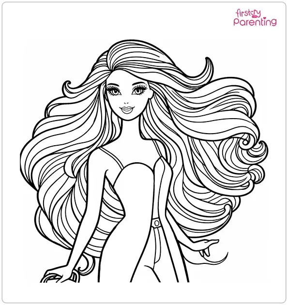 Printable Barbie Coloring Pictures: A Fun and Educational Activity for Kids