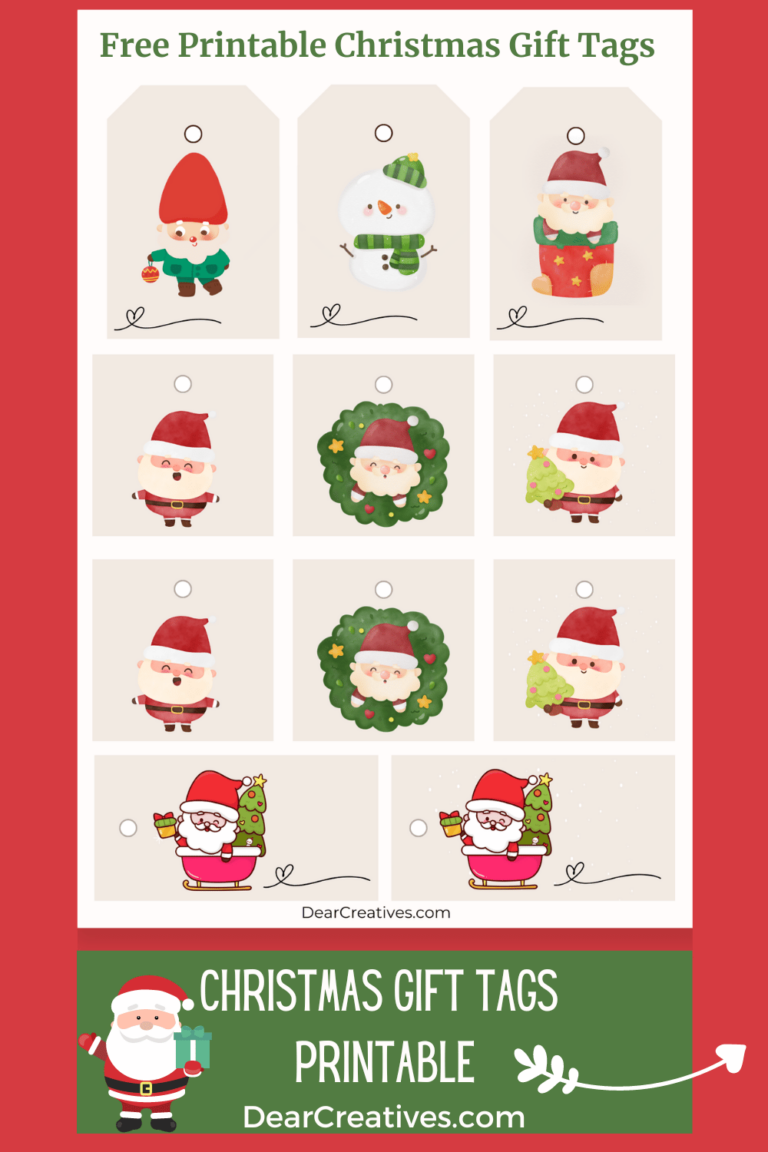 Printable Christmas Gift Tags Free: Elevate Your Festive Gifting