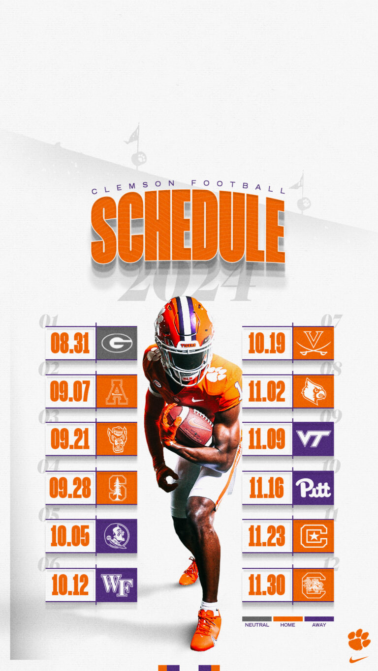 Printable Clemson Football Schedule 2025: Your Essential Guide to the Tigers’ Upcoming Season