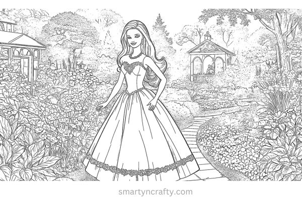 Printable Coloring Pages of Barbie: A Journey of Imagination and Creativity