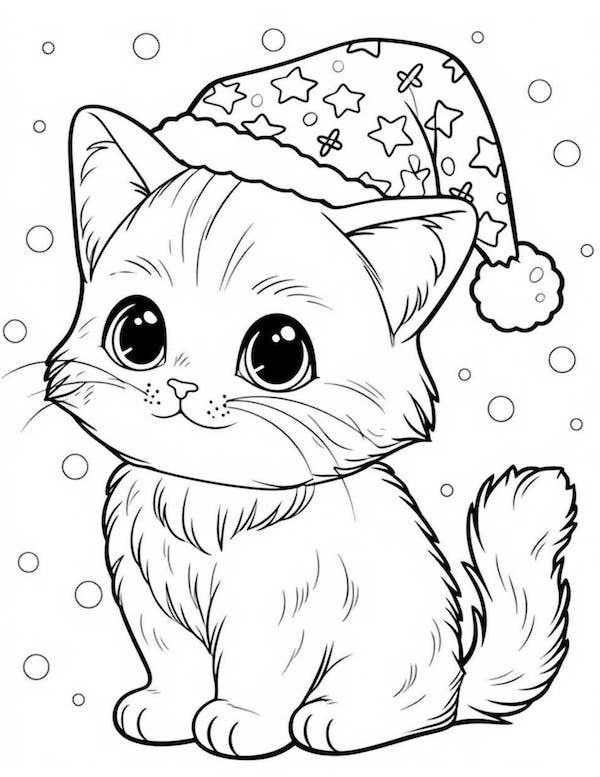 Printable Cute Christmas Coloring Pages: Bring the Magic of Christmas to Life