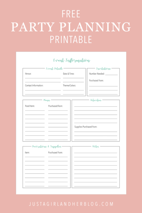 Printable Event Planning Template: Your Ultimate Guide to Stress-Free Events