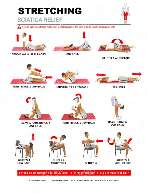 Printable Exercises: A Comprehensive Guide to Relieving Sciatica Pain