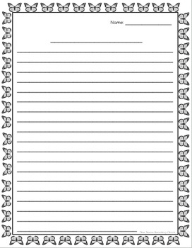 Printable Lined Paper For Kids: Enhancing Literacy and Creativity