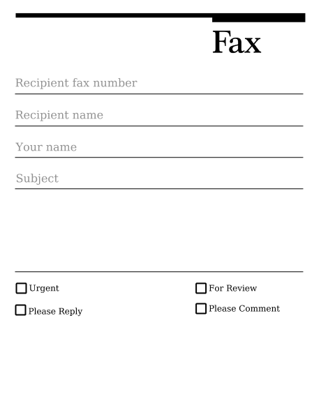 Printable PDF Fax Cover Sheet: A Guide to Professional Faxing