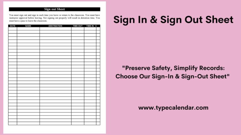 Printable PDF Sign In Sheet Template: A Comprehensive Guide to Effective Sign-Ins