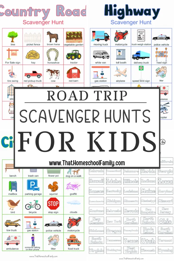 Printable Scavenger Hunt for Kids: Engage and Educate with Exciting Adventures