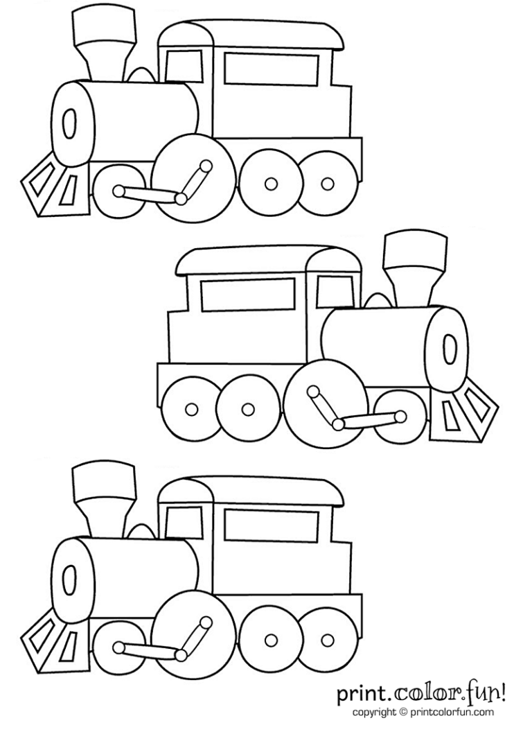 Printable Train Coloring Pages: A Creative Adventure for Kids