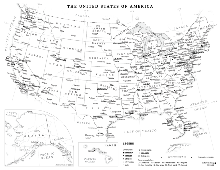 USA Map Printable Free: Your Ultimate Guide to Printable US Maps