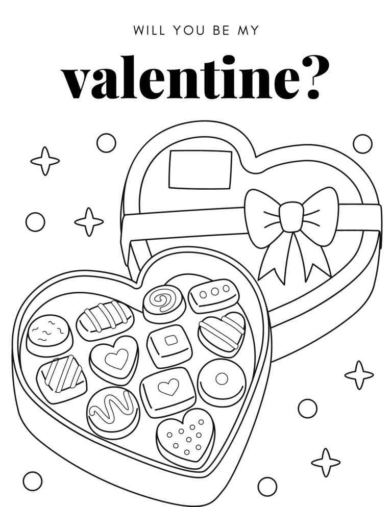 Valentines Coloring Sheets Printable: A Delightful Way to Celebrate Love