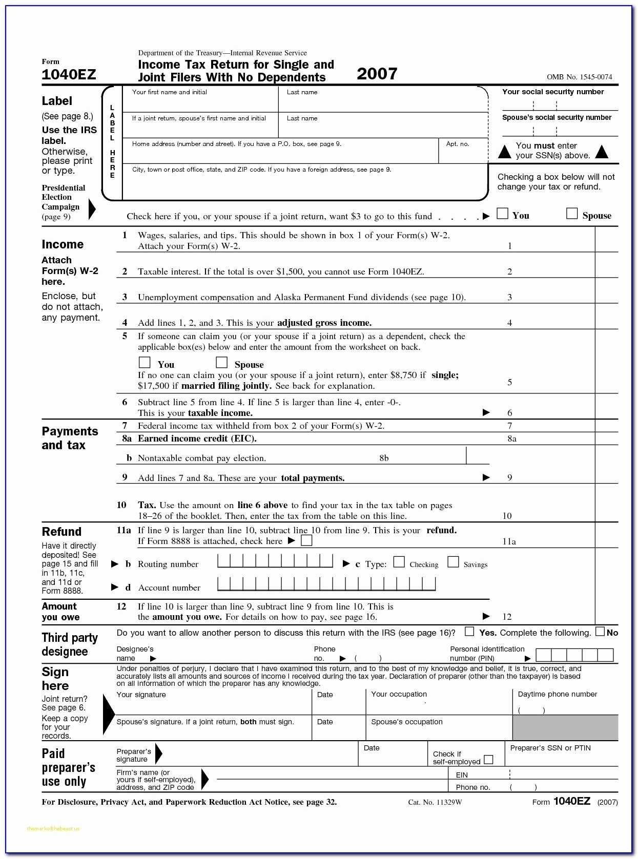 2025 2025 Sr Form Fillable Kevin Short