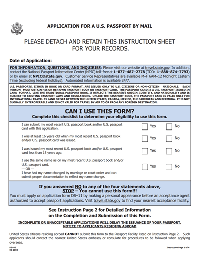 Ds 82 Form Free Download Create Edit Fill And Print