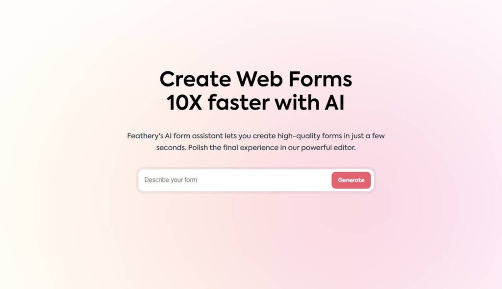 Feathery AI Form Builder Reviews Features Pricing And Alternatives 