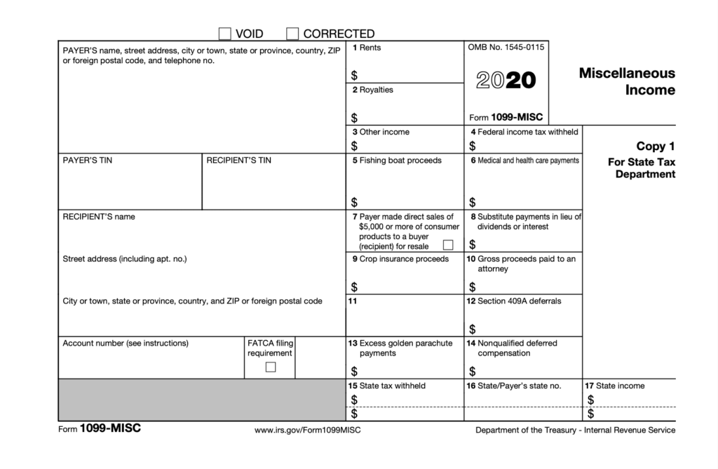 Free Fillable Printable 1099 Forms PRINTABLE TEMPLATES