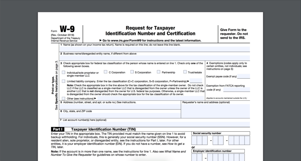 Free Printable W 9 Form 2025 Ian Lyman