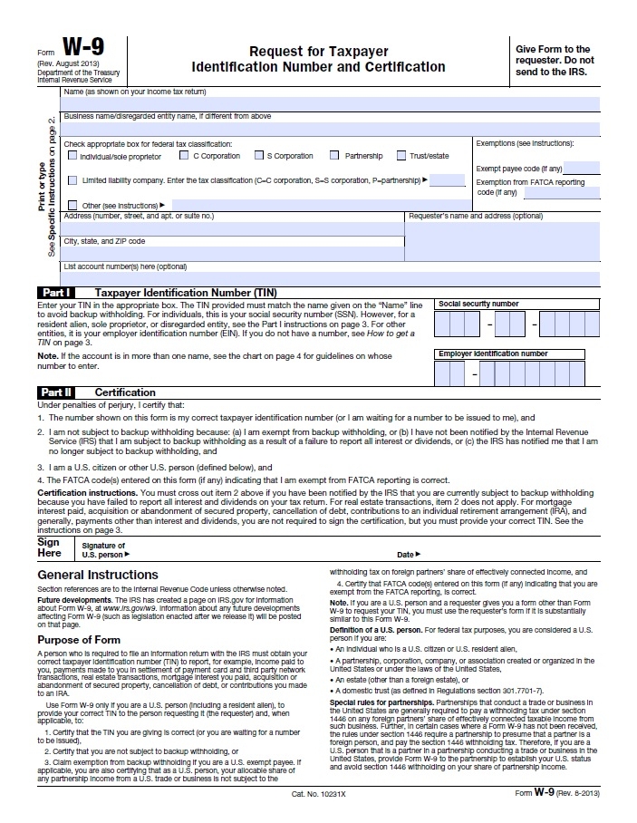 Free Printable W 9 Form 2025 Ian Lyman