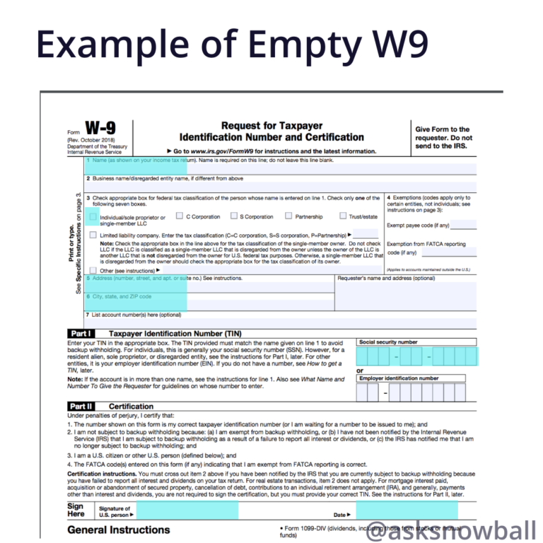 How To Fill Out A W 9 2019